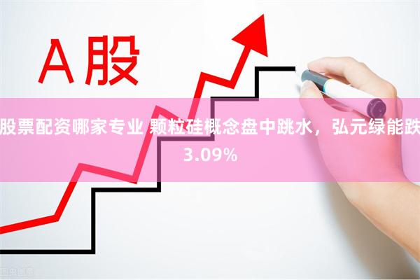 股票配资哪家专业 颗粒硅概念盘中跳水，弘元绿能跌3.09%